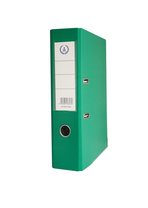 Папка-регистратор  ПВХ, 75 мм, зеленый